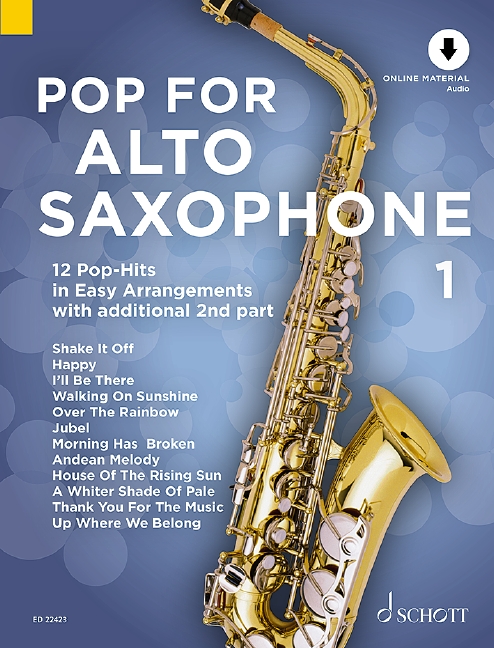 Front Cover Image Pop For Alto Saxophone 1