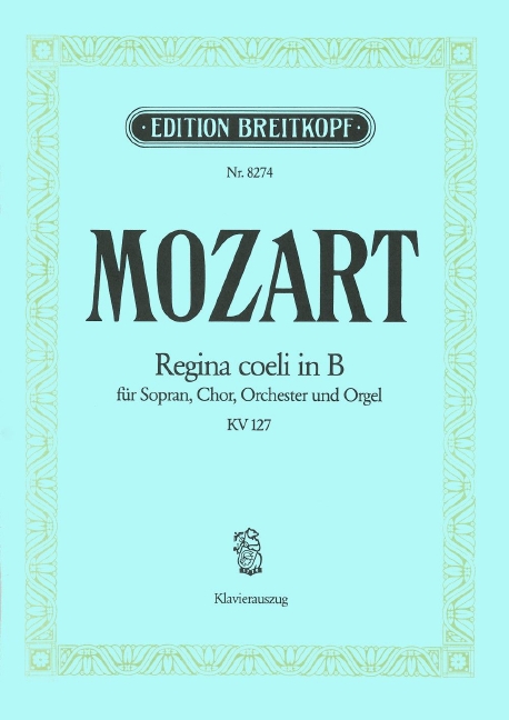 Other Cover Image Regina coeli in B KV 127