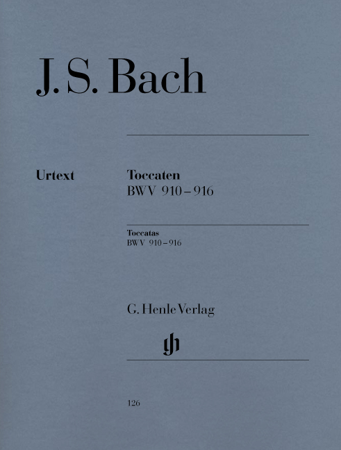 Front Cover Image Toccaten BWV 910-916