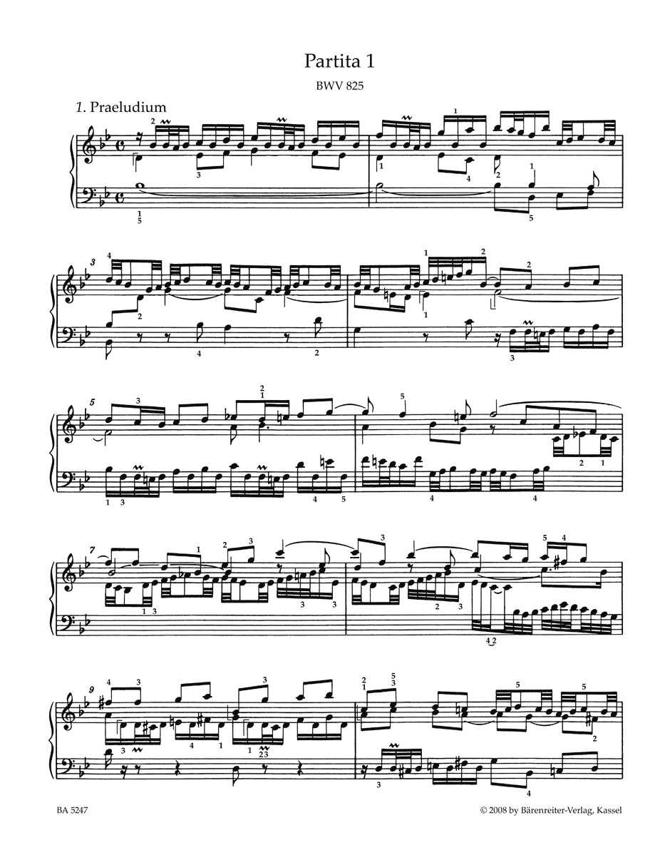 Other Cover Image Sechs Partiten BWV 825-830