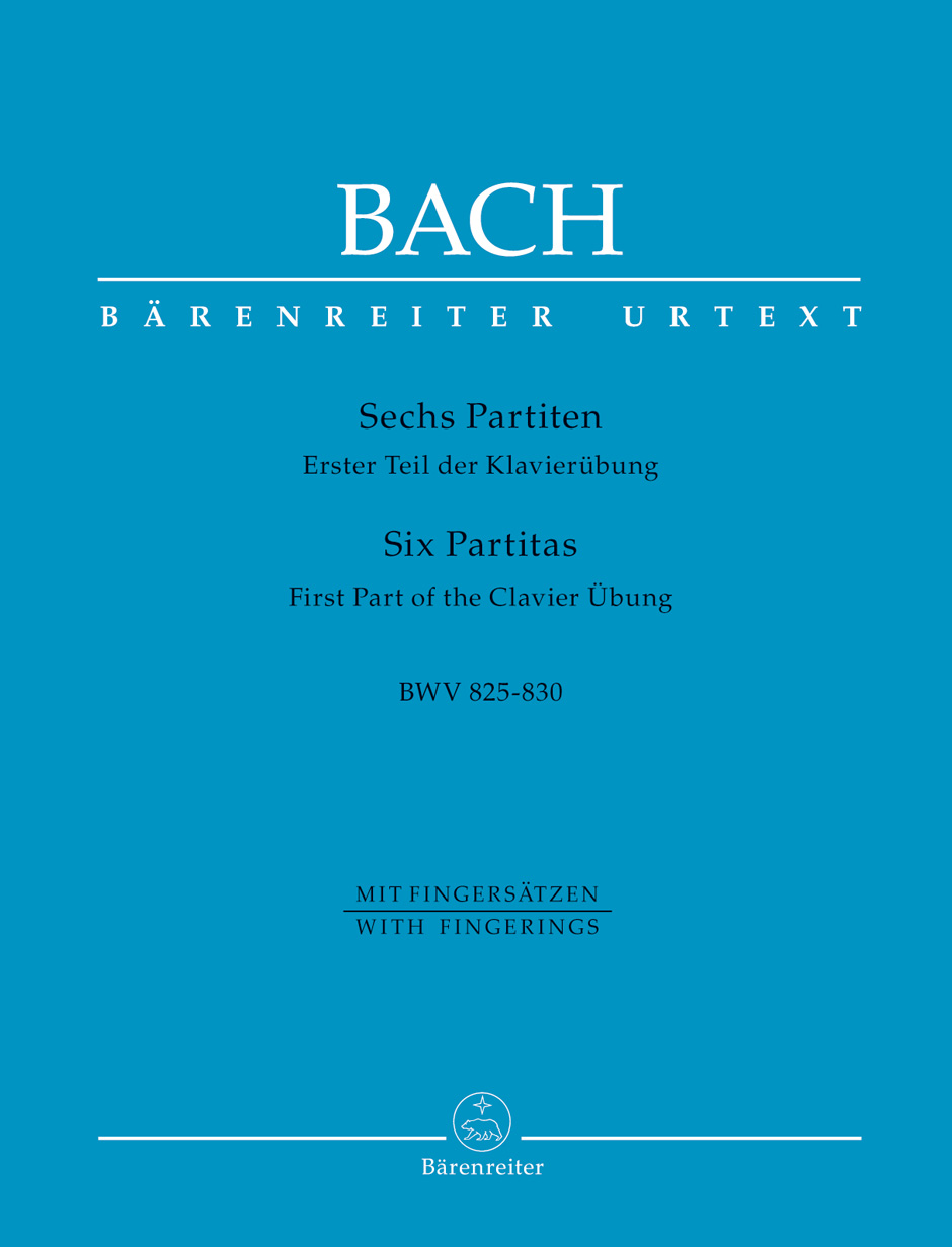 Front Cover Image Sechs Partiten BWV 825-830