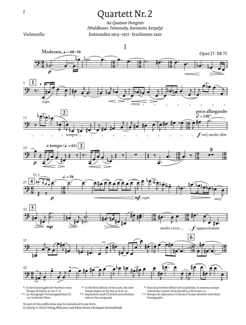 Other Cover Image Streichquartett Nr. 2 op. 17