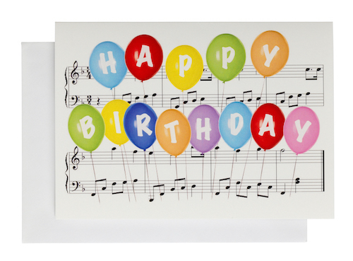 Front Cover Image Grusskarte Happy Birthday A6