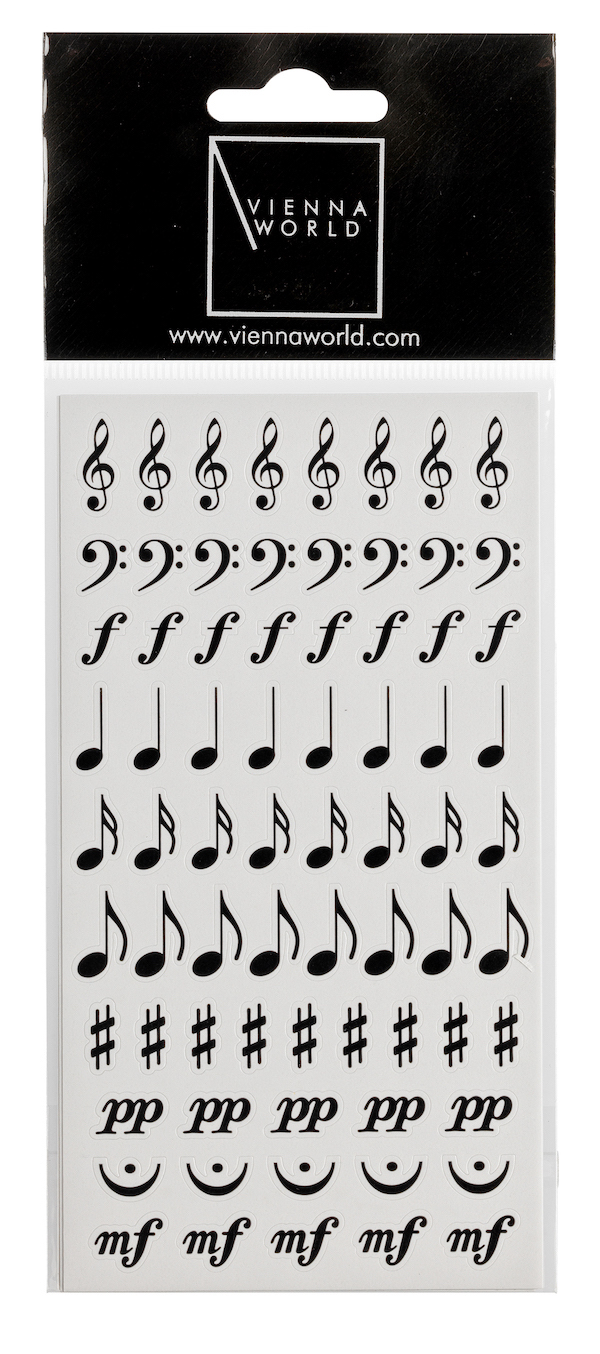 Other Cover Image Sticker Musiksymbole (2 Blatt)