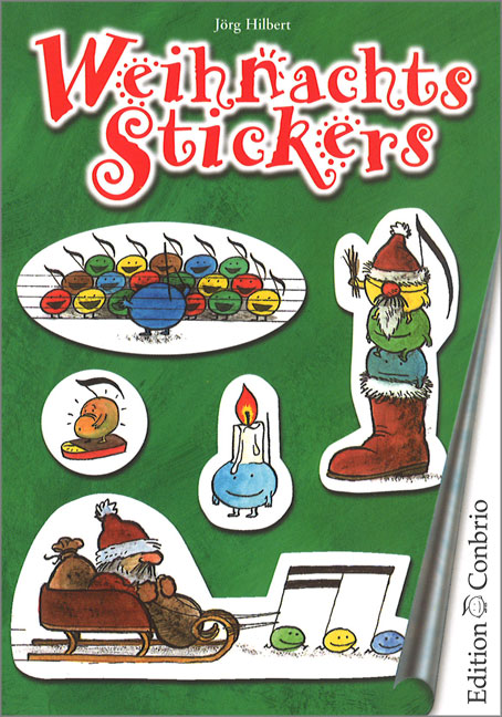 Front Cover Image Weihnachts-Stickers
