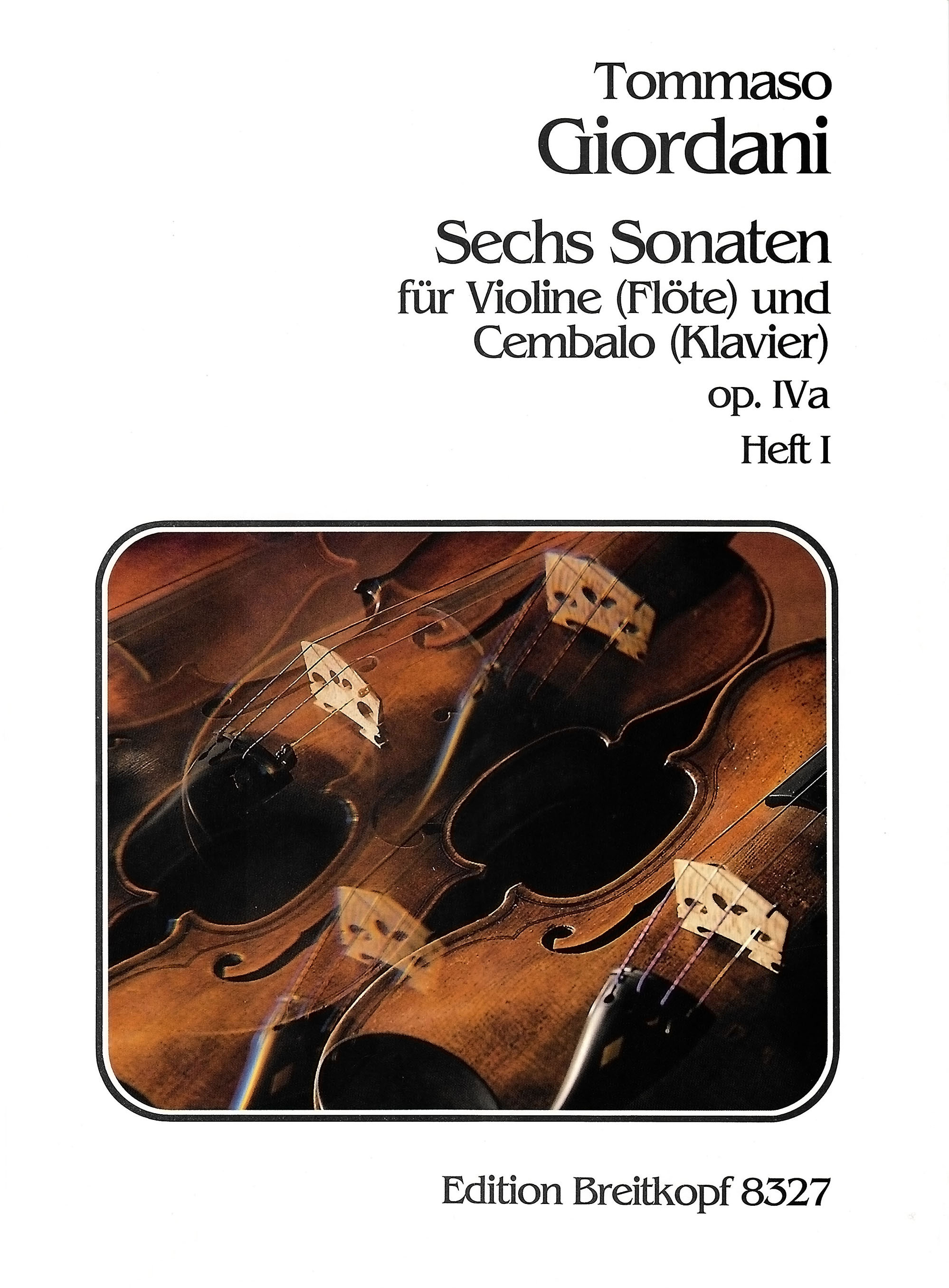 Other Cover Image Sechs Sonaten op. IVa, Heft 1