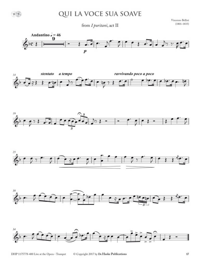 Other Cover Image Live at the Opera - Trumpet