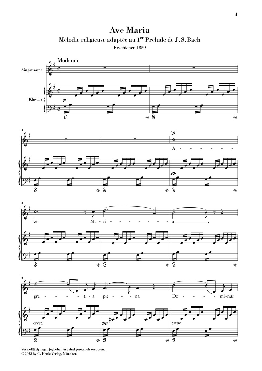 Other Cover Image Ave Maria G-Dur