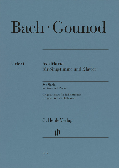 Front Cover Image Ave Maria G-Dur