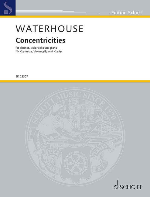 Front Cover Image Concentricities für Klarinette, Violoncello und Klavier (2019)