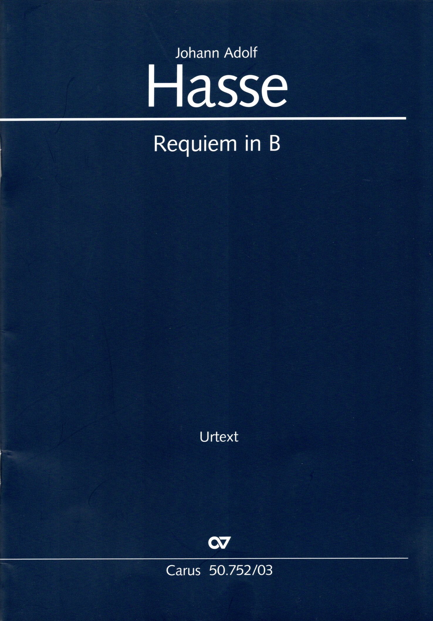 Front Cover Image Requiem in B B-Dur
