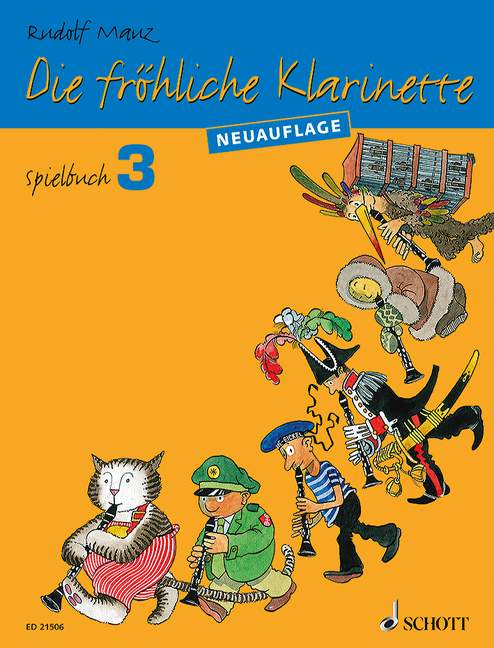 Front Cover Image Die fröhliche Klarinette - Spielbuch 3