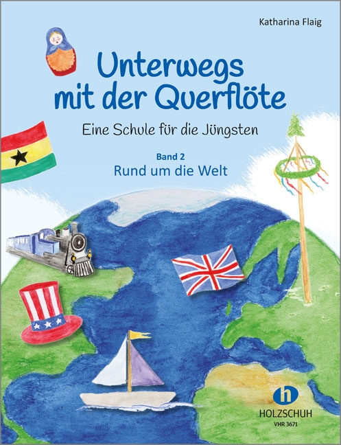 Front Cover Image Unterwegs mit der Querflöte Band 2