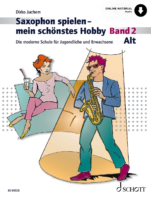 Front Cover Image Saxophon spielen – mein schönstes Hobby Band 2