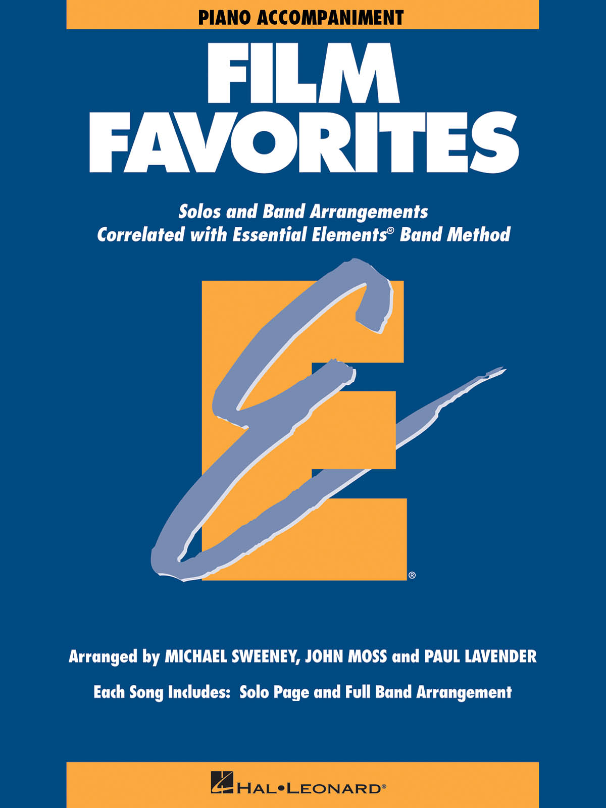 Other Cover Image Essential Elements - Film Favorites (Piano Acc.)