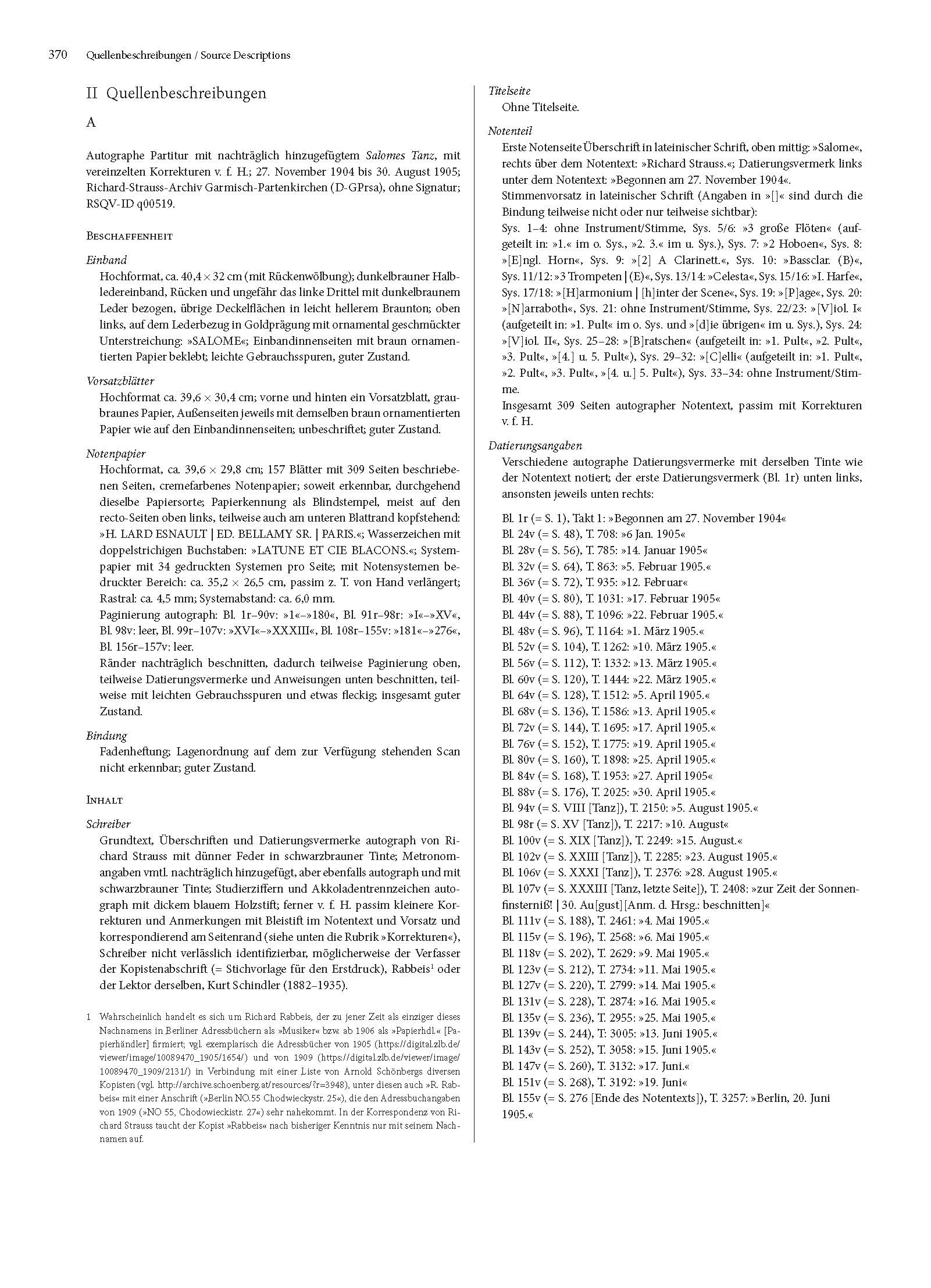 Other Cover Image Salome op. 54 (1904-1905)