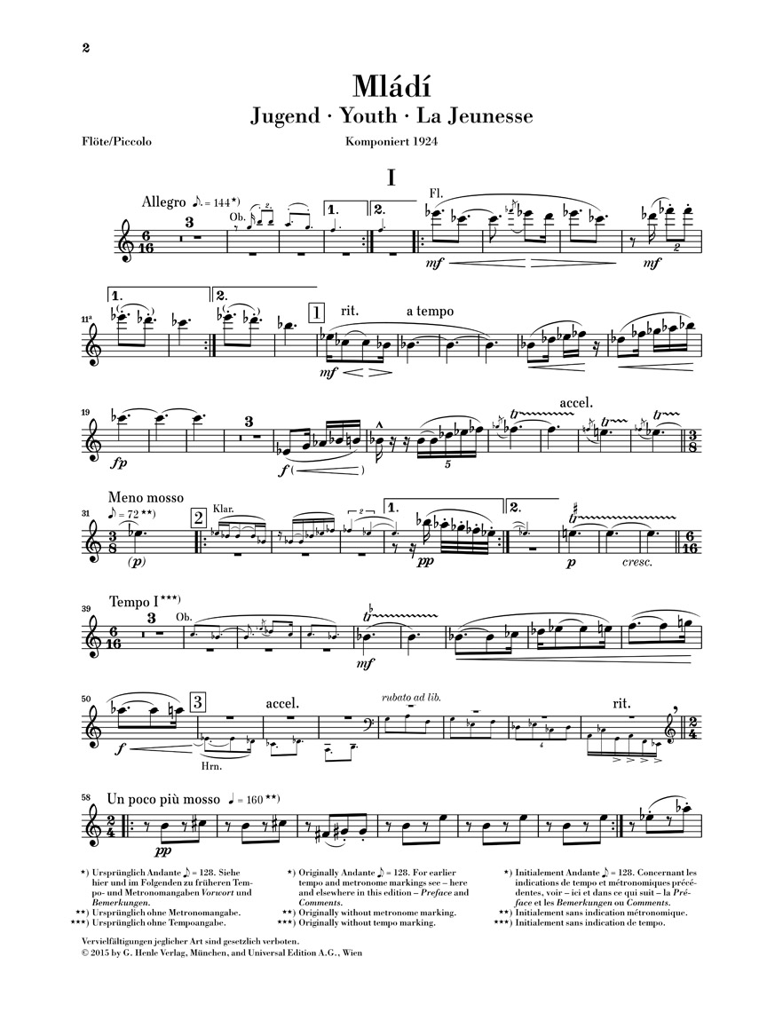 Other Cover Image Mladi (Jugend) - Suite für Blasinstrumente