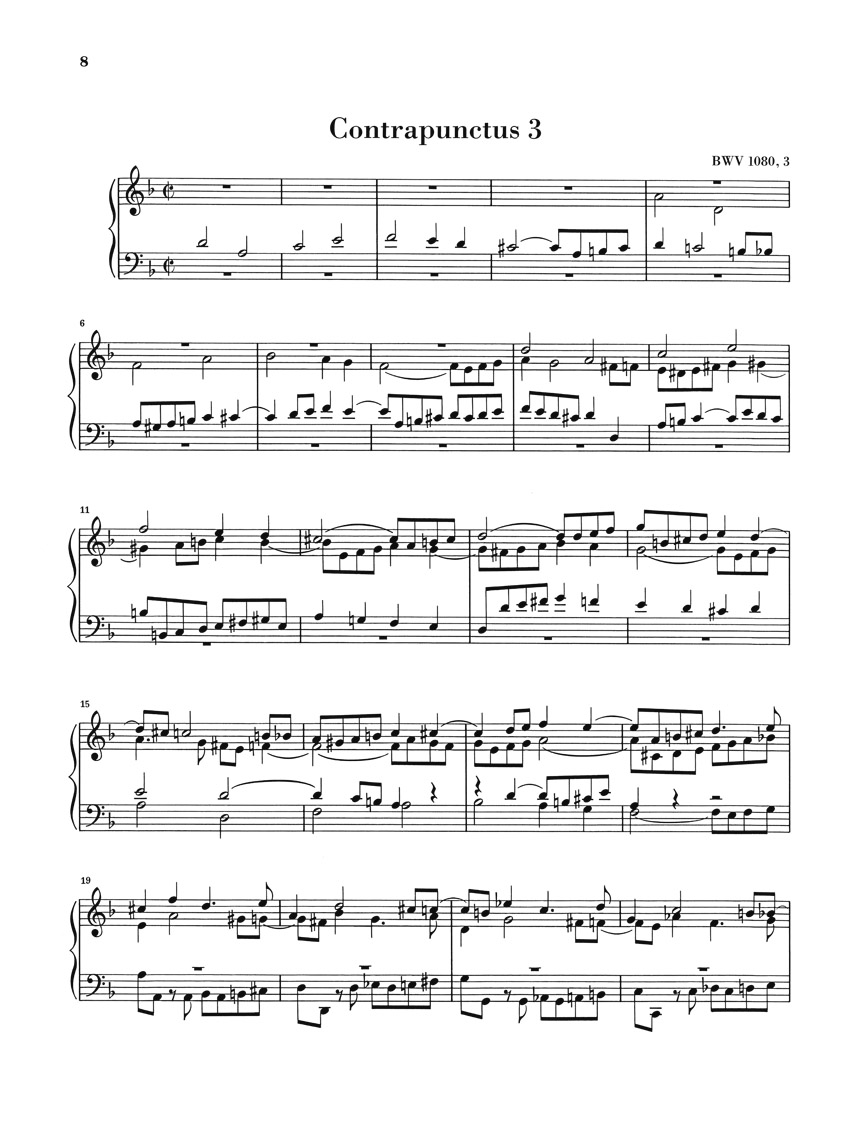 Other Cover Image Die Kunst der Fuge BWV 1080