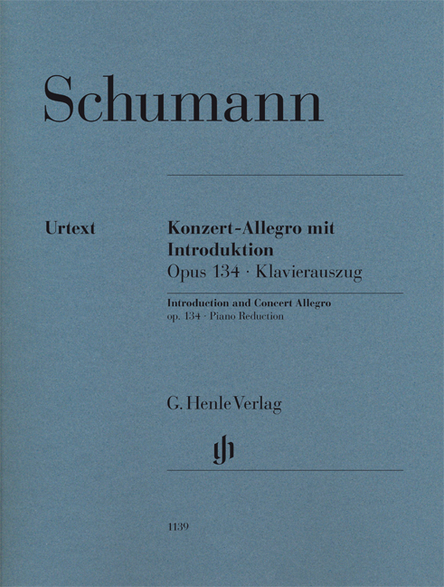 Front Cover Image Konzert-Allegro mit Introduktion op. 134 für Klavier und Orchester