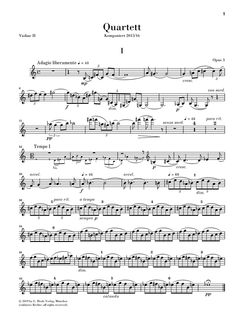 Other Cover Image Streichquartett op. 3