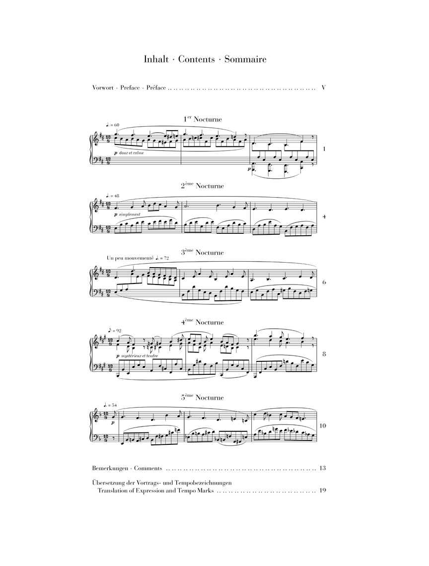 Other Cover Image Nocturnes