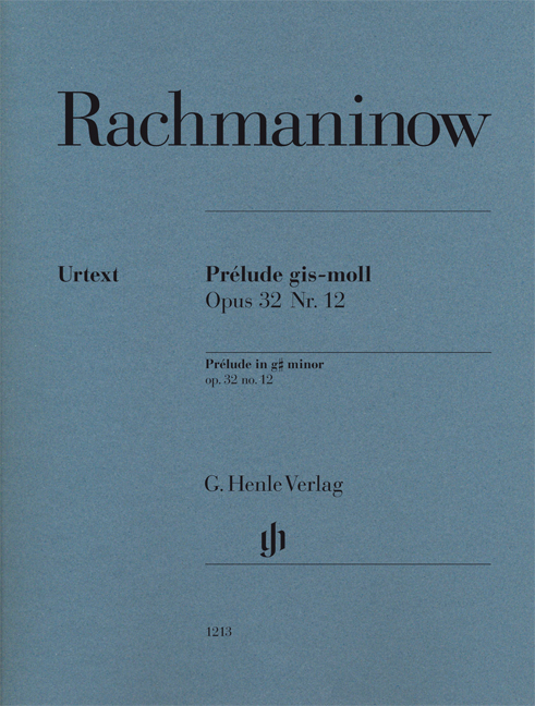 Front Cover Image Prélude gis-moll op. 32/12
