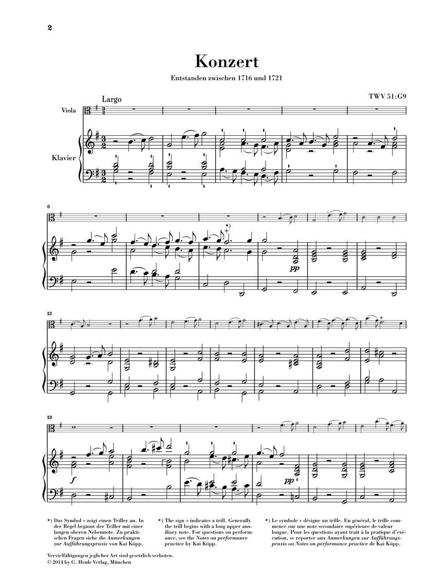 Other Cover Image Violakonzert G-dur
