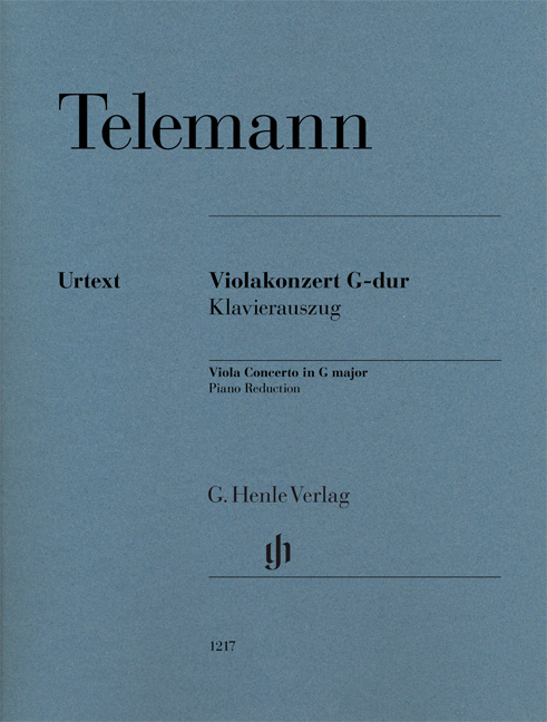 Front Cover Image Violakonzert G-dur