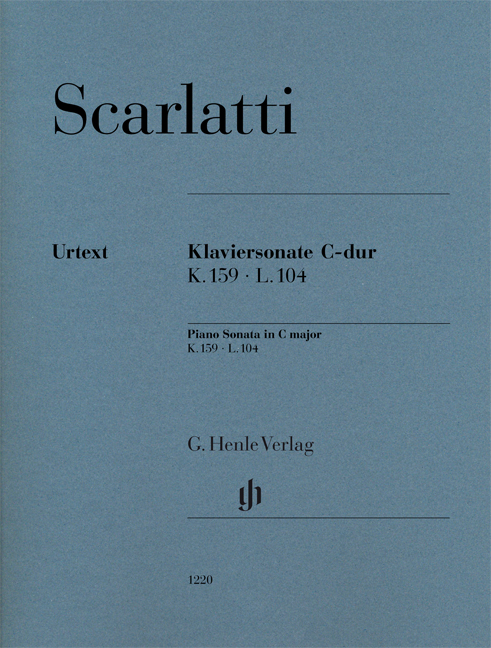 Front Cover Image Klaviersonate C-dur K. 159, L. 104