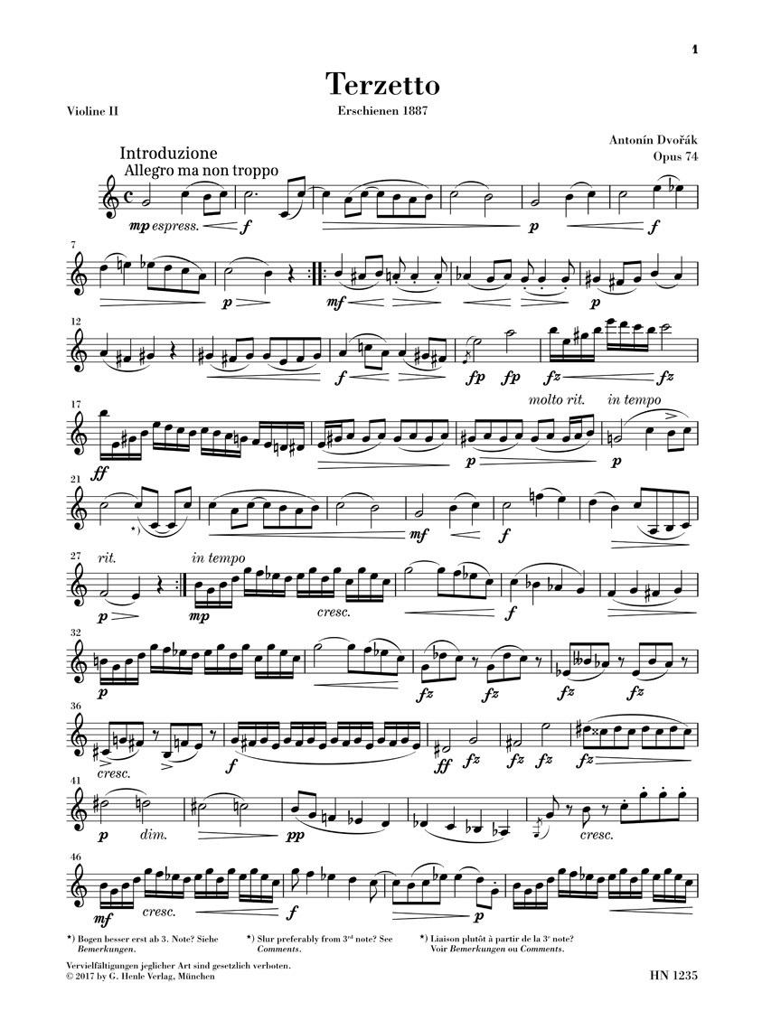 Other Cover Image Terzetto C-dur op. 74 für zwei Violinen und Viola