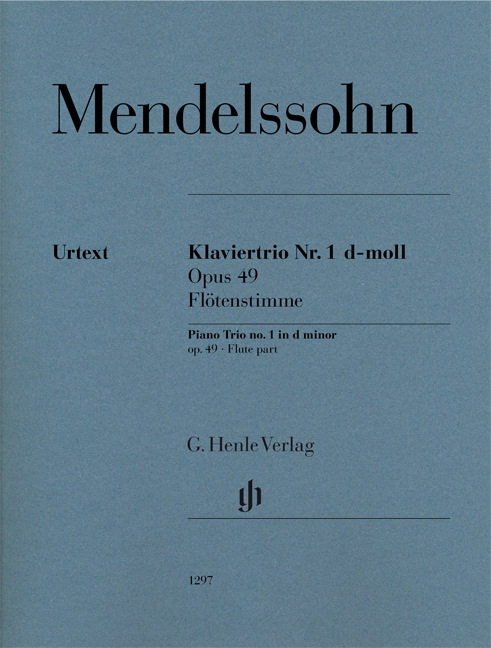Front Cover Image Klaviertrio Nr. 1 d-moll op. 49