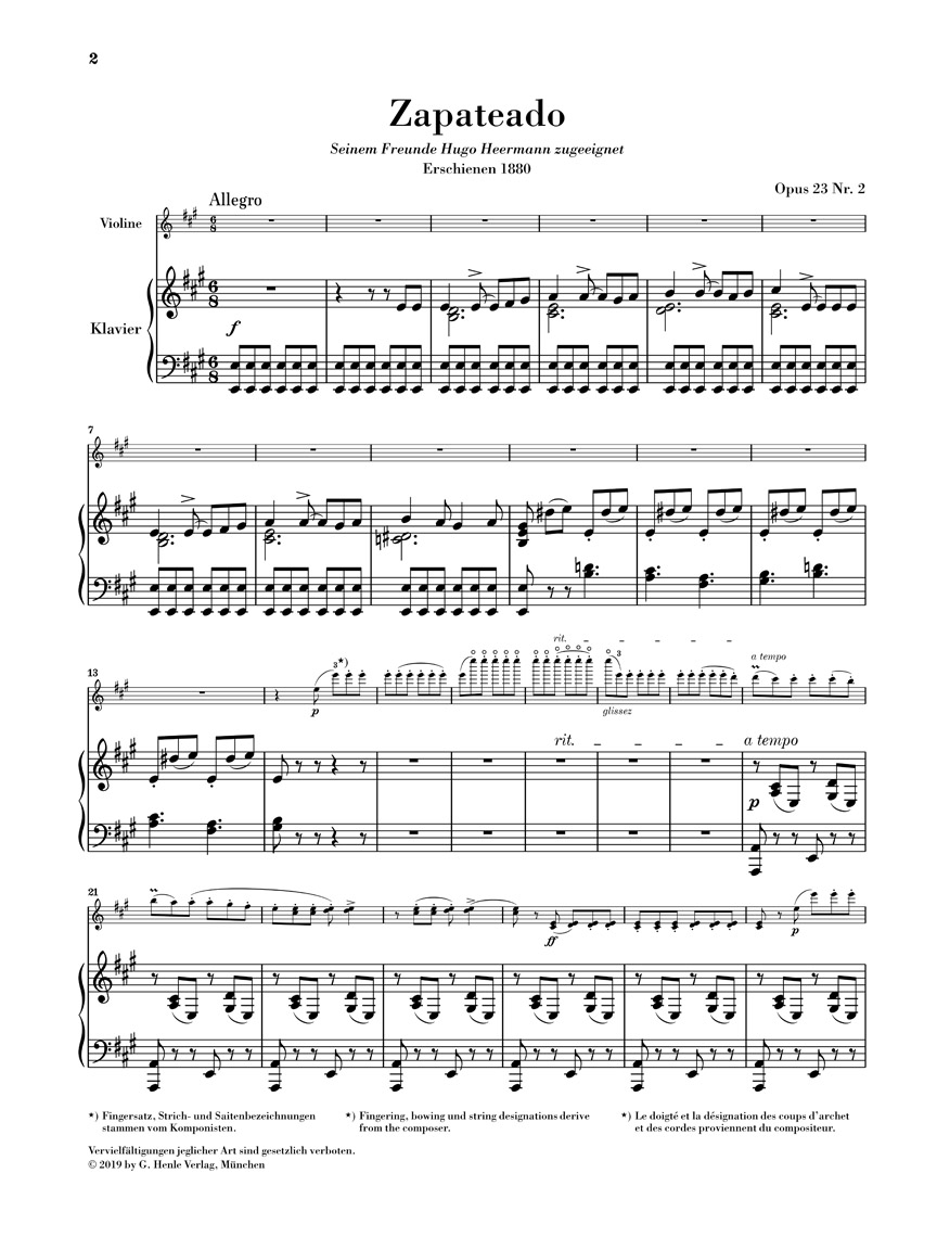 Other Cover Image Zapateado op. 23,2