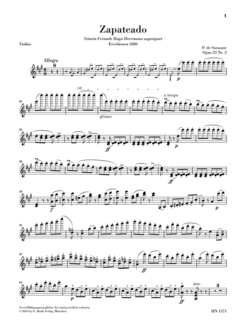 Other Cover Image Zapateado op. 23,2