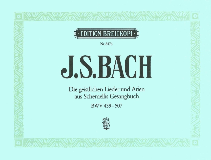 Other Cover Image Die geistlichen Lieder und Arien aus Schemellis Gesangbuch