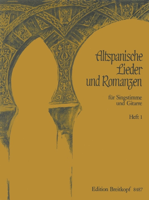 Other Cover Image Altspanische Lieder und Romanzen 1