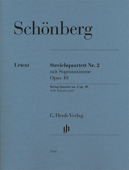 Front Cover Image Streichquartett Nr. 2 op. 10