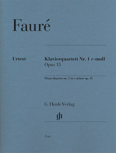 Front Cover Image Klavierquartett Nr. 1 c-moll op. 15