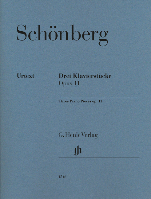 Front Cover Image Drei Klavierstücke op. 11
