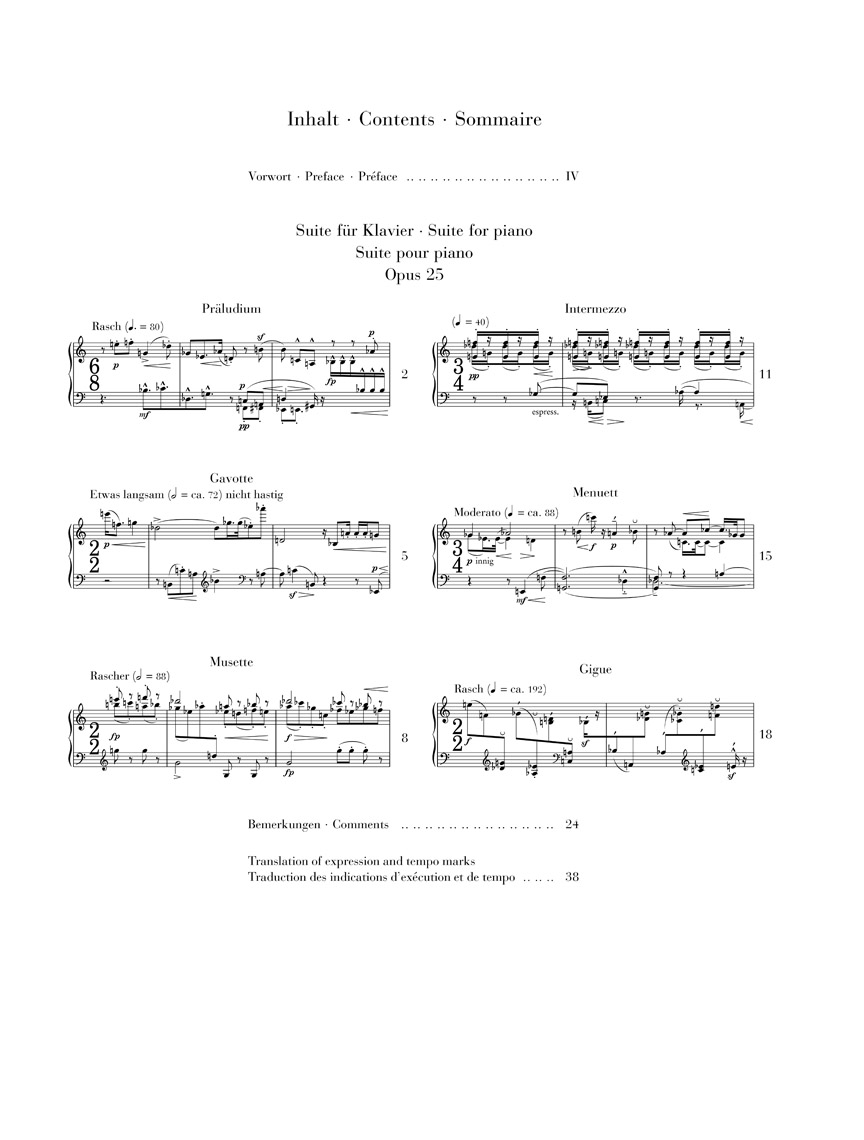 Other Cover Image Suite op. 25