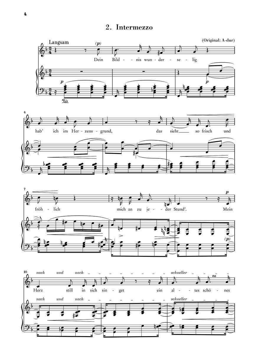 Other Cover Image Liederkreis op. 39 nach Eichendorff