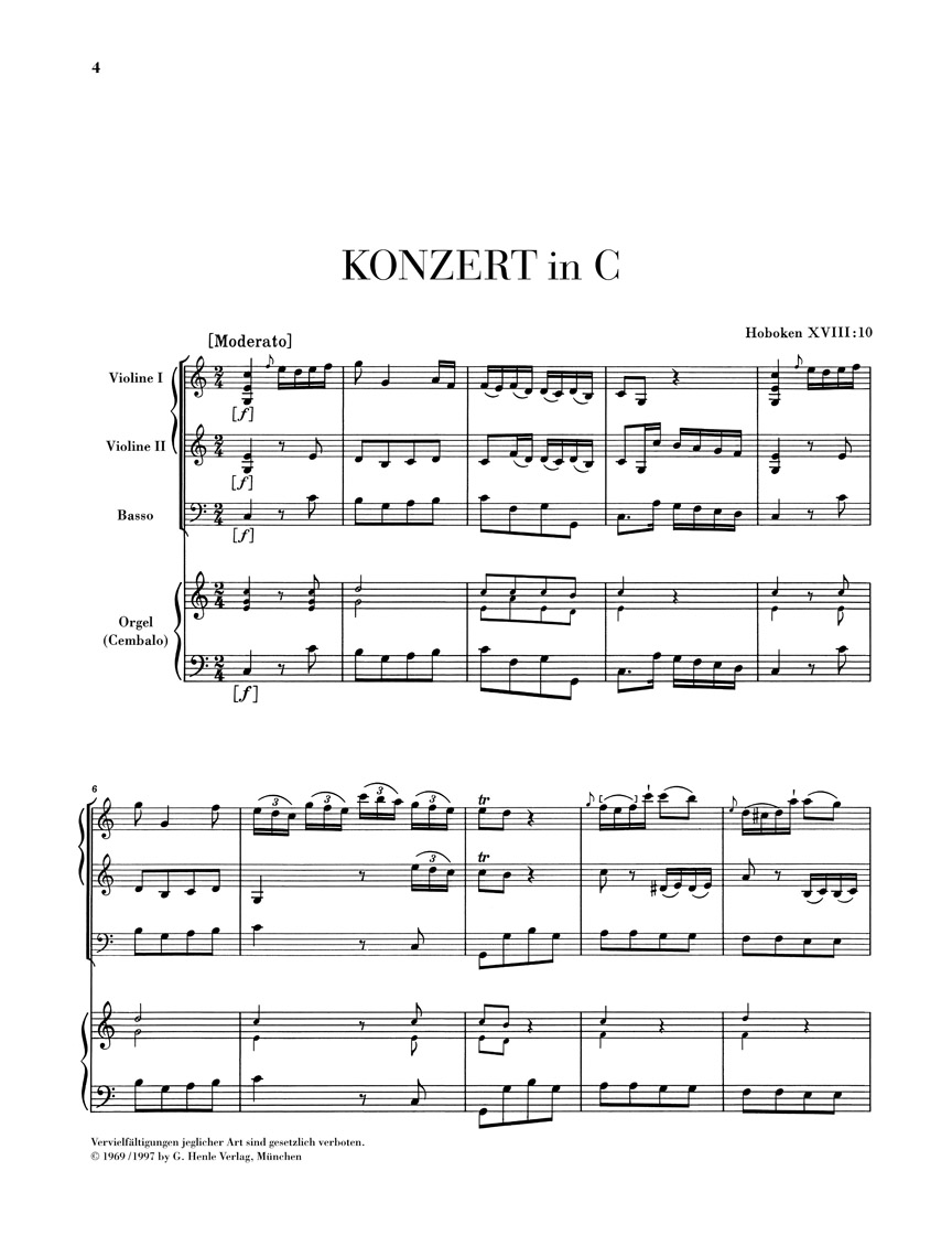 Other Cover Image Orgelkonzert C-dur