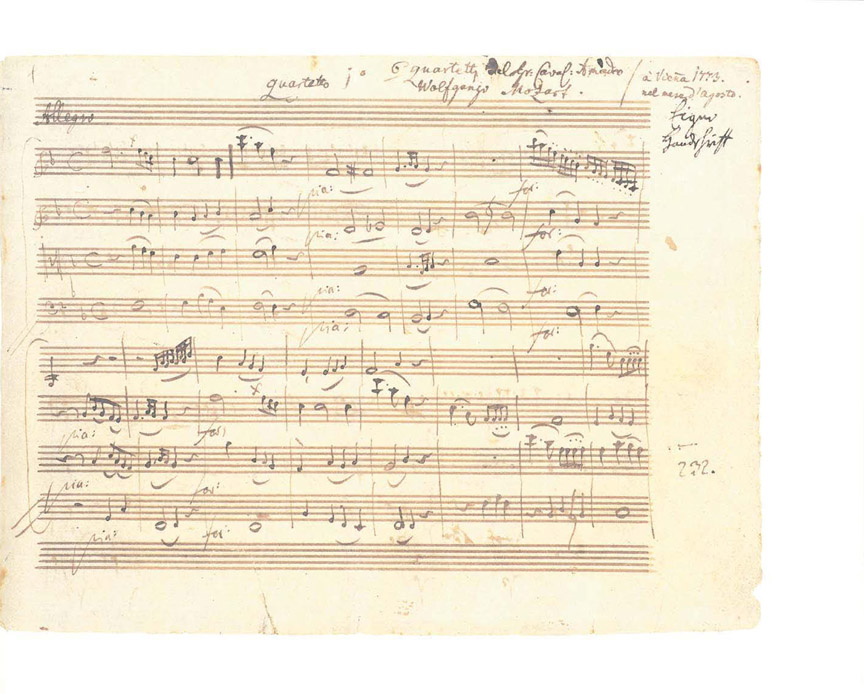 Other Cover Image Streichquartett F-dur KV 168