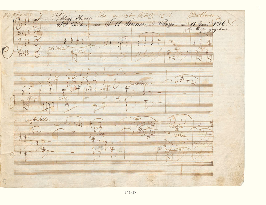 Other Cover Image Klaviertrio op. 97 "Erzherzog - Trio"