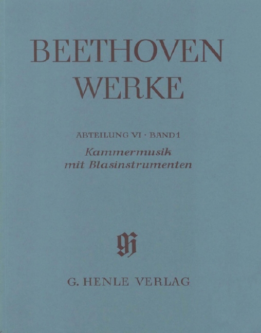 Front Cover Image Kammermusik mit Blasinstrumenten (mit Kritischem Bericht)