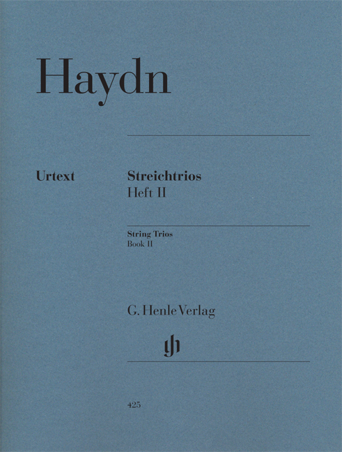 Front Cover Image Streichtrios Band 2 Hob.V:15-21