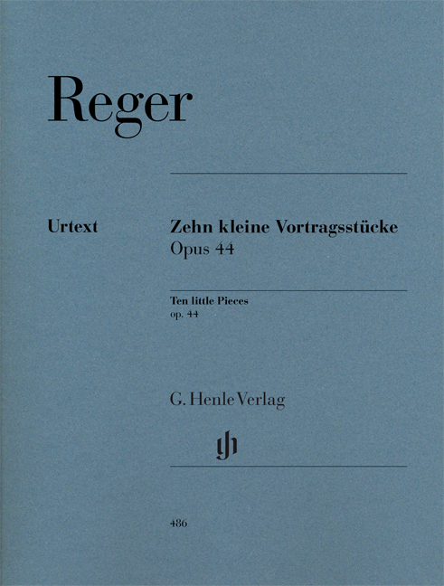 Front Cover Image Zehn kleine Vortragsstücke op. 44