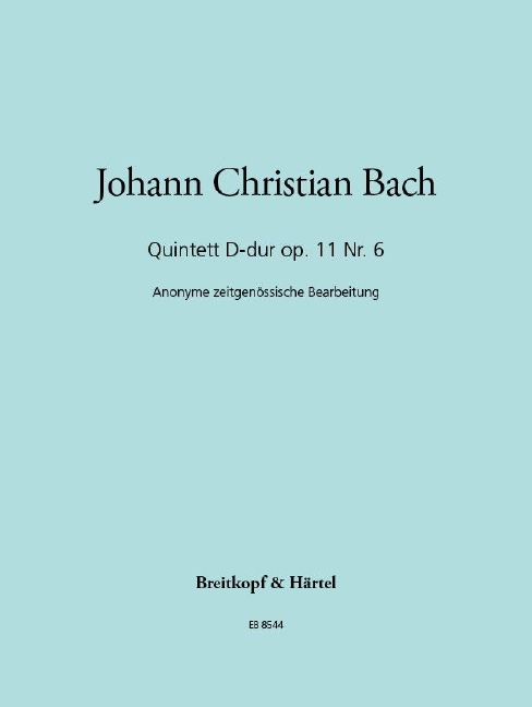 Other Cover Image Quintett D-dur op. 11/6