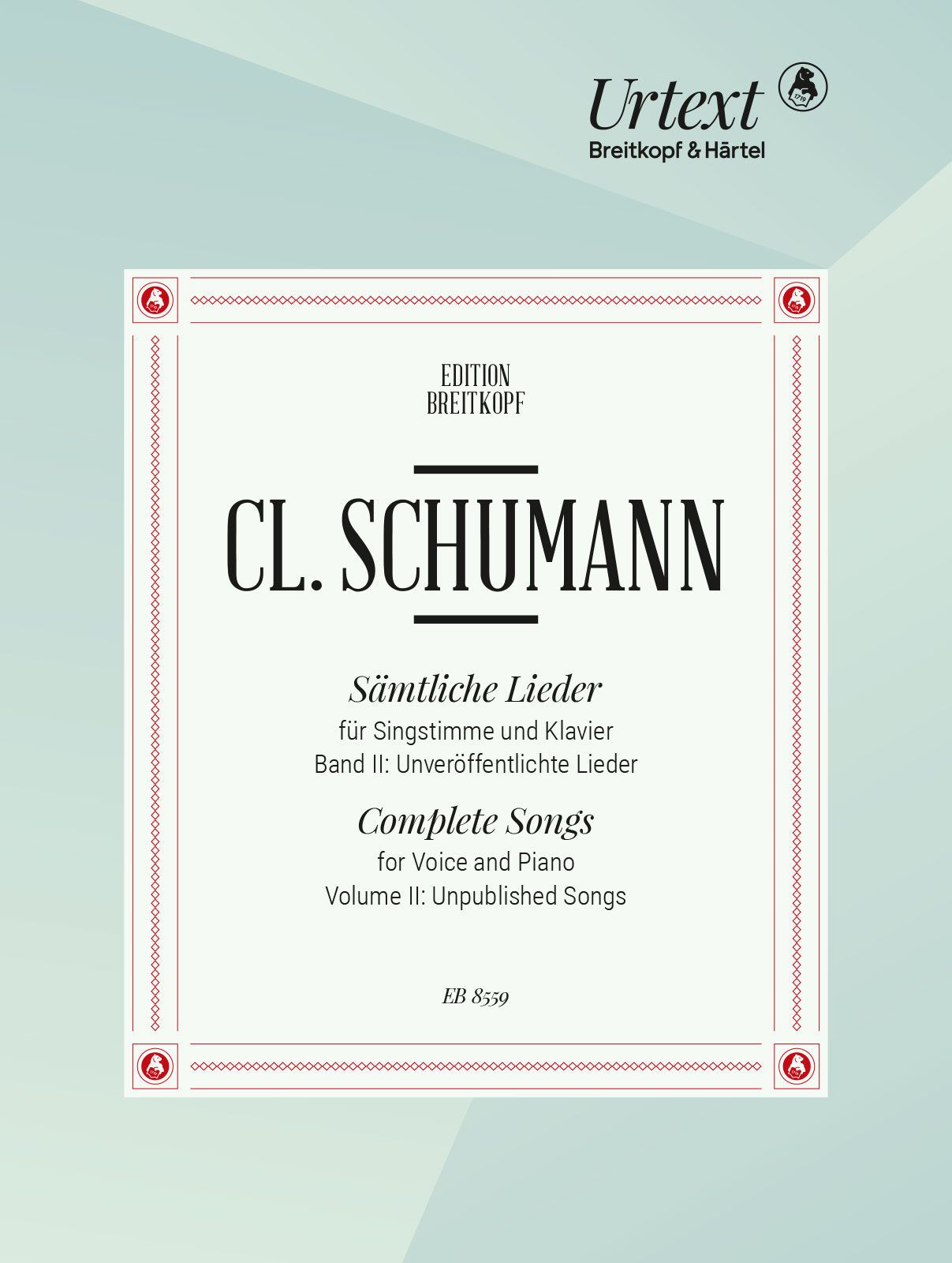 Other Cover Image Sämtliche Lieder, Band 2