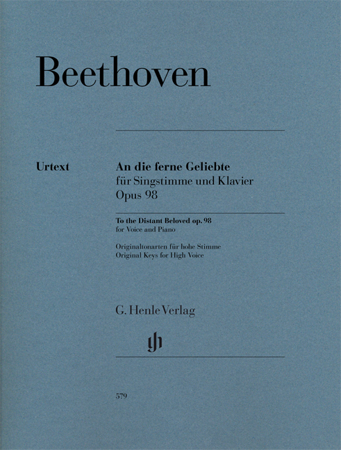 Front Cover Image „An die ferne Geliebte“ op. 98