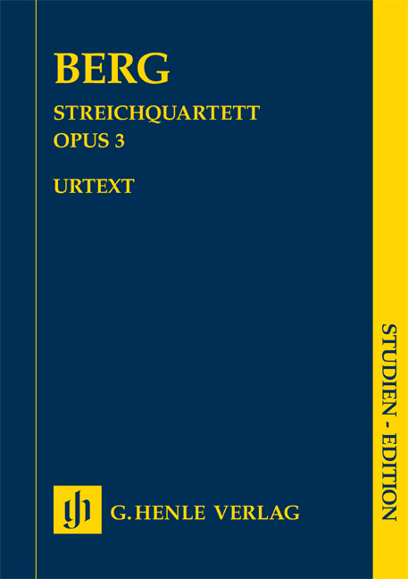 Front Cover Image Streichquartett op. 3